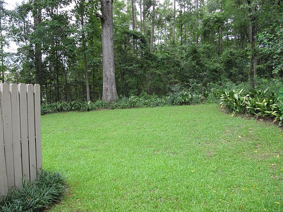 Large maintained yard