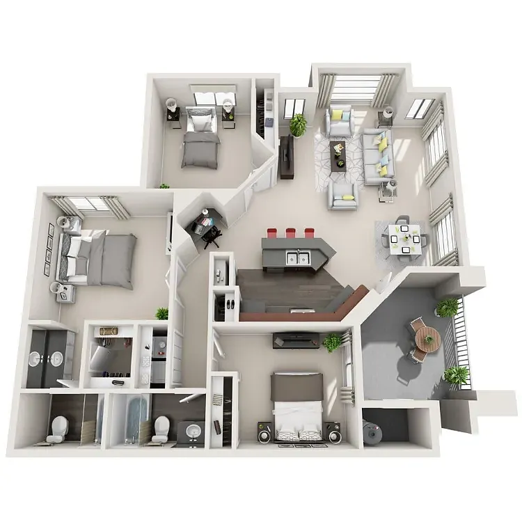 Floor plan C1