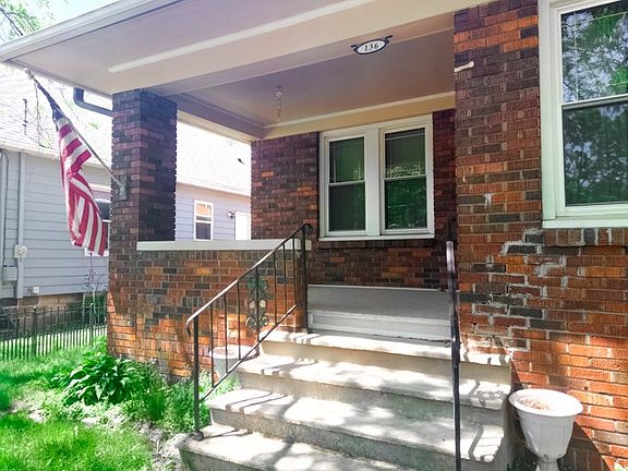 Large front porch with southern exposure