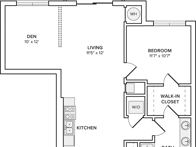 A16D*Note: Den wall available in homes #529, #629, #729, and #829. A16D*Note: Den wall available in homes #529, #629, #729, and #829.