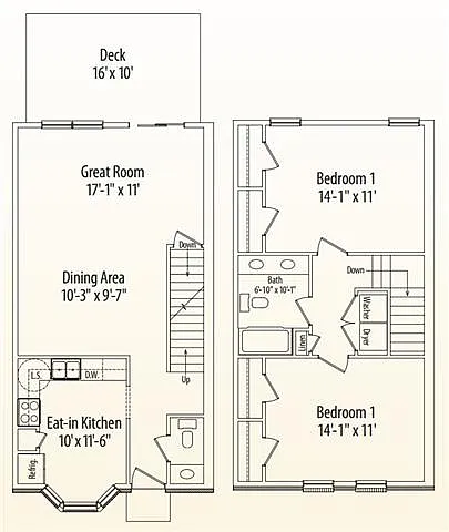 Floor plan The Diana