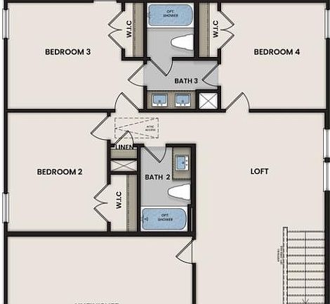 Verano Second Floor Plan