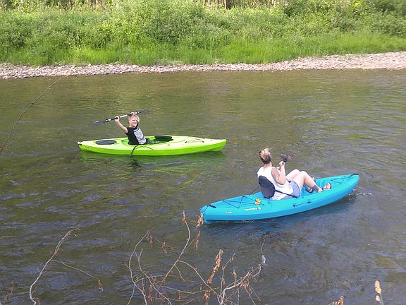 Launching from the yard