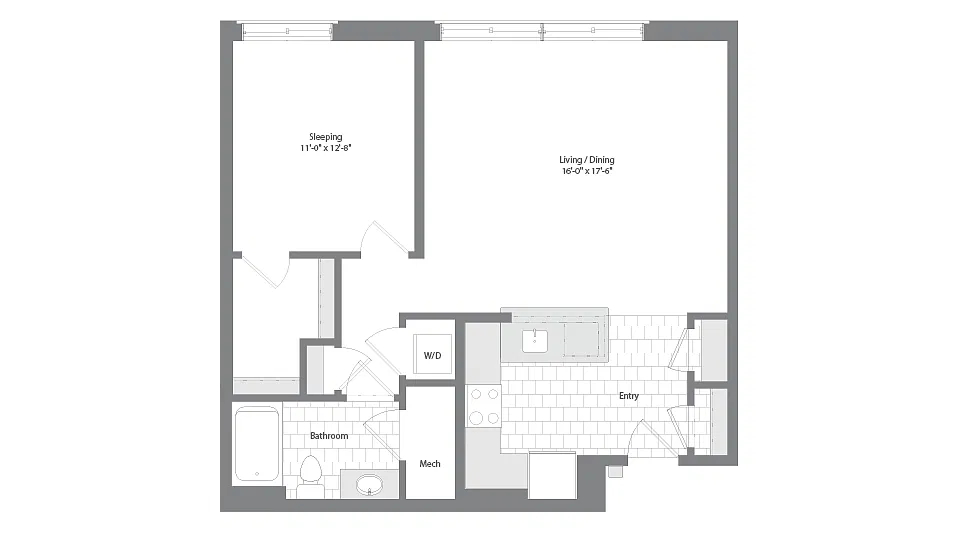 Floor plan Ansonia