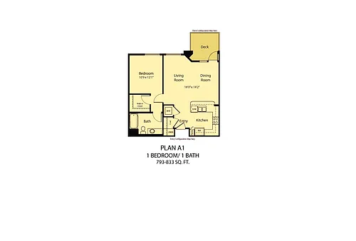 Floor plan Plan A1