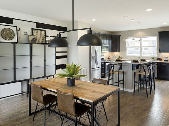 Casual Café Dining Area