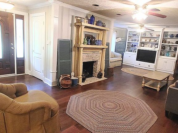 1907 Antique fireplace