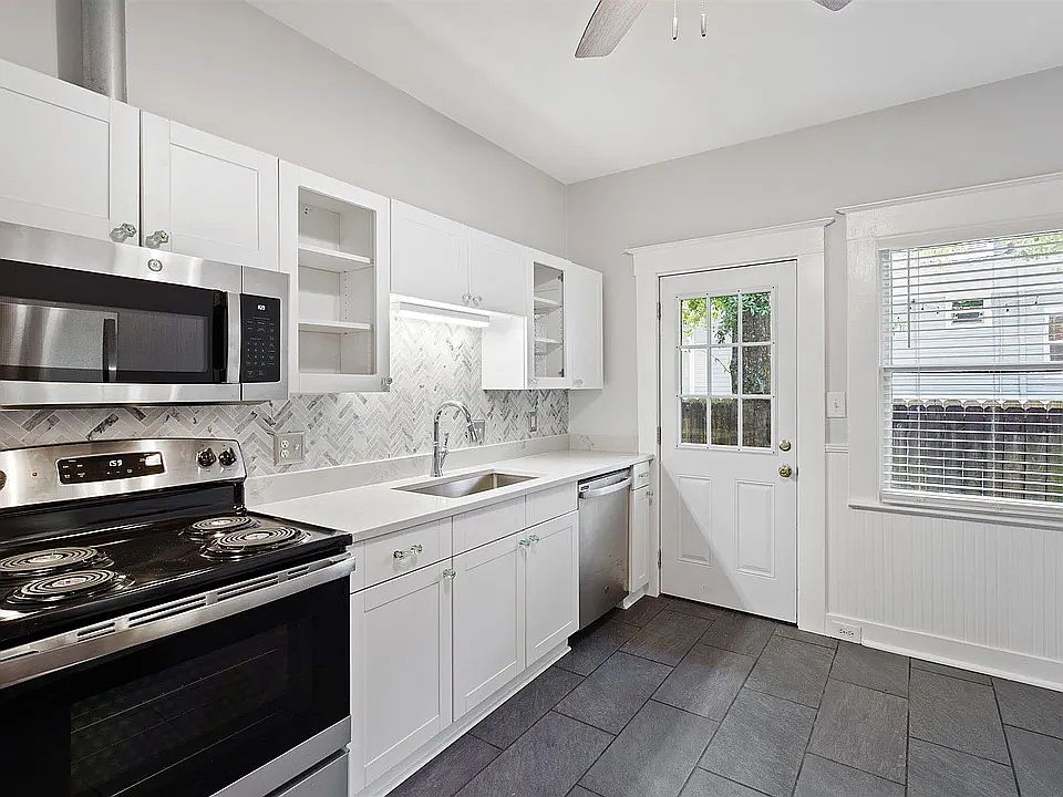 Kitchen - Back Door leading to parking