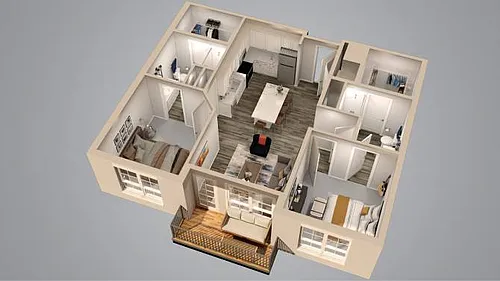 Floor plan B2