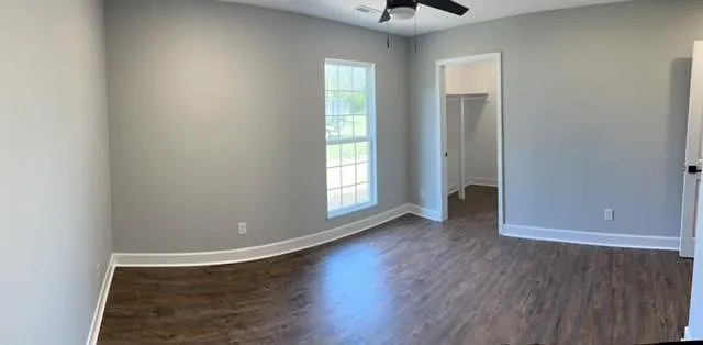 Bedroom walk-in closet