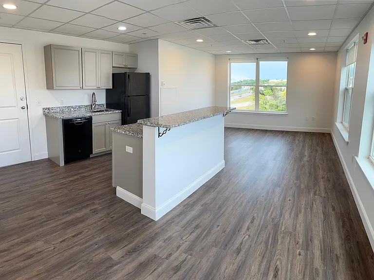 Apartment 425 - The Linden's special top floor, corner one-bedroom with amazing city and Back Cove views!