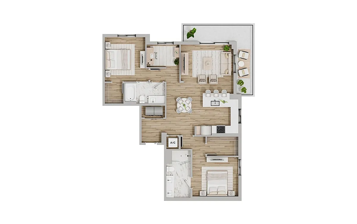 Floor plan Cosmos L