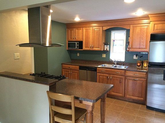 Gas range and stainless steel appliances