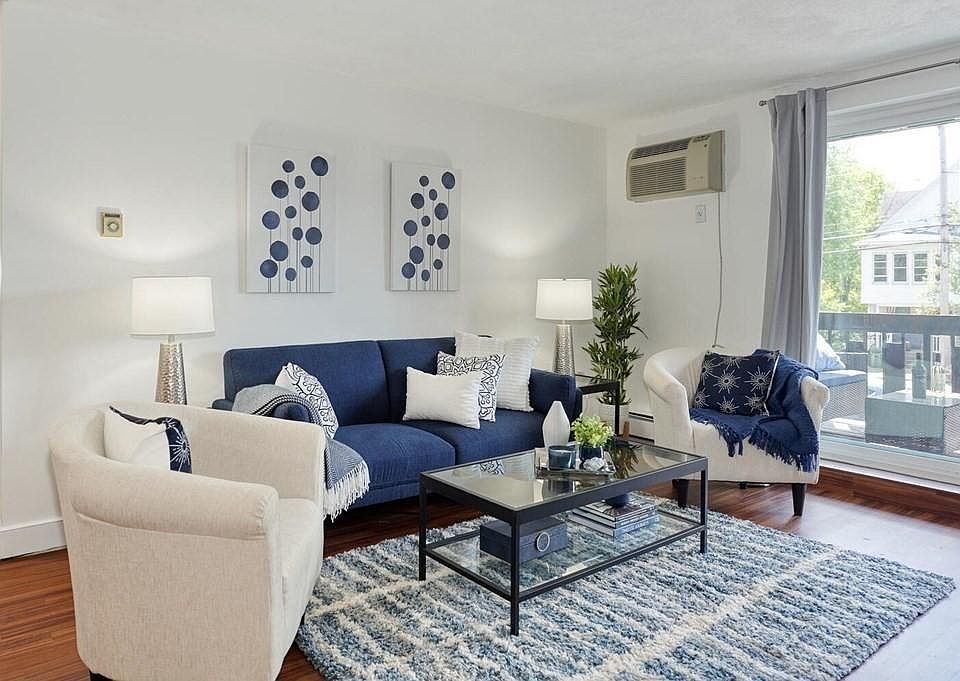 Relaxing living room area