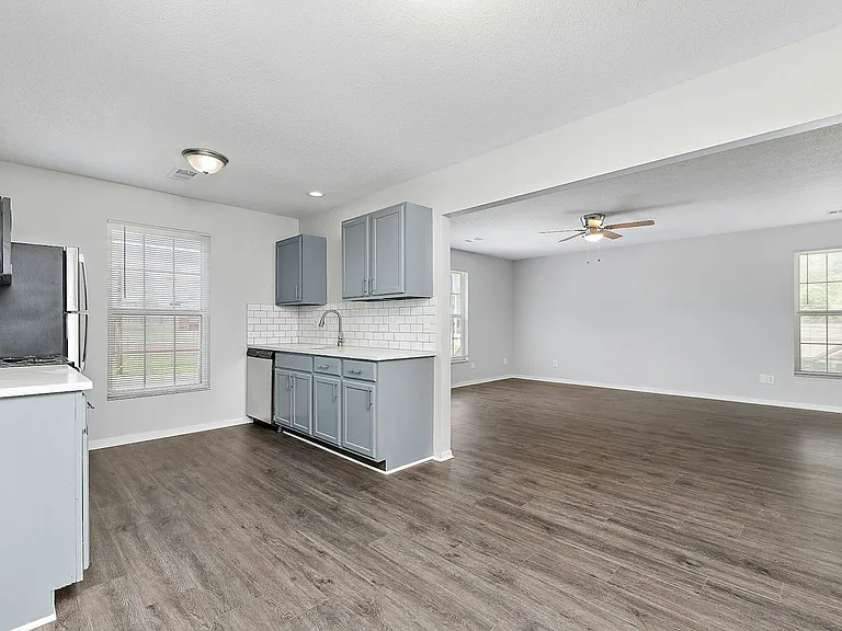 Kitchen/Dining/Living