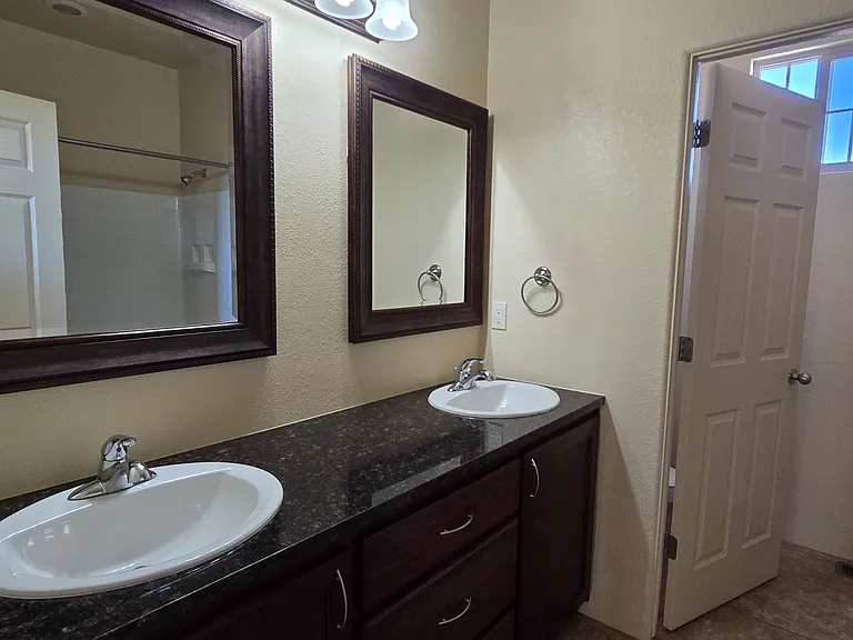 Separate guest bathroom on second floor