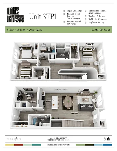 Floor plan 3TP1
