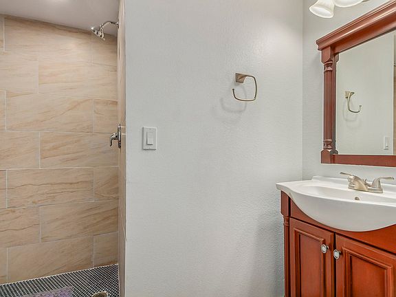 Main floor bathroom with full size walk in shower!