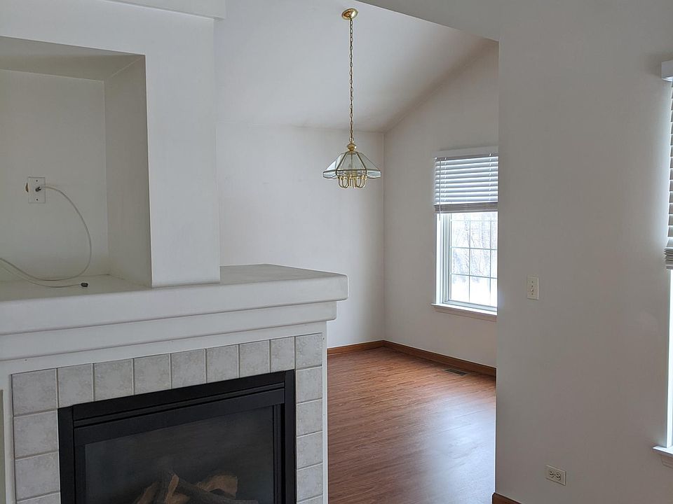 Fireplace + Dining Area