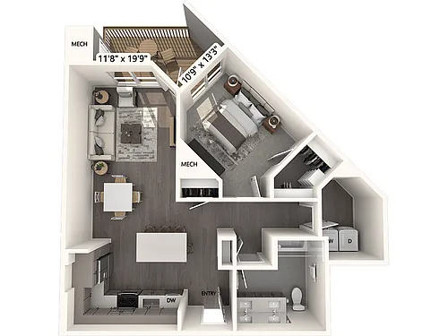 Floor plan A22