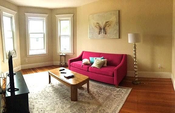Living room furnished