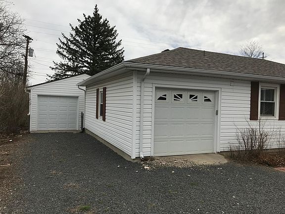 Attached and detached garages.