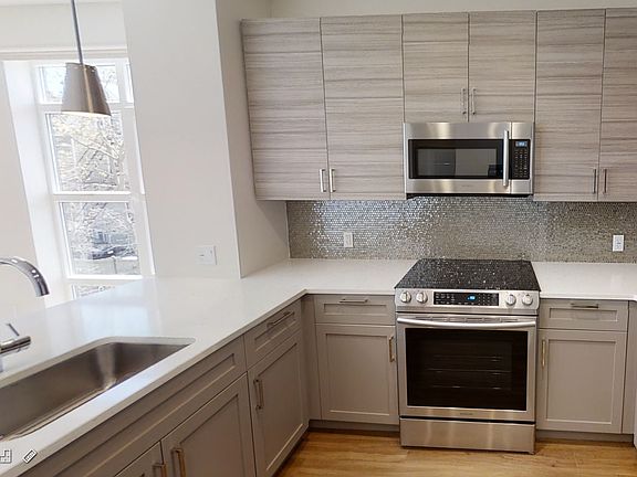 modern kitchen with new appliances