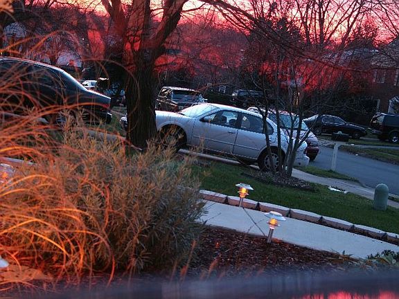 Front Garden Sunset Fall '06