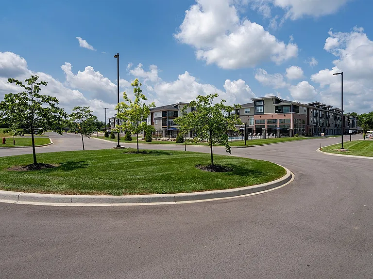 Roundabout to Building