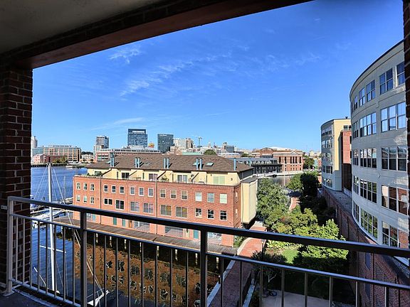 View of Fells Point from Balcony