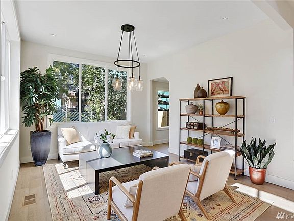 Tasteful and modern lighting.