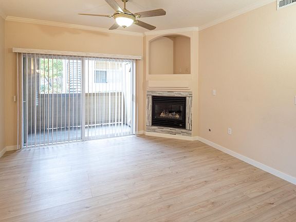 Living Room with patio