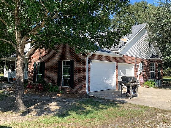 South side of house