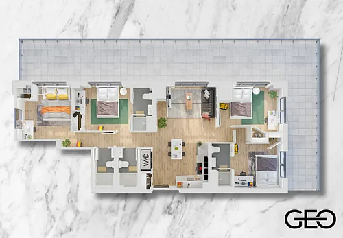 Floor plan Granite Premium