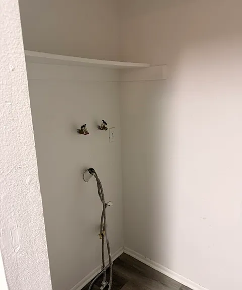 Washing area