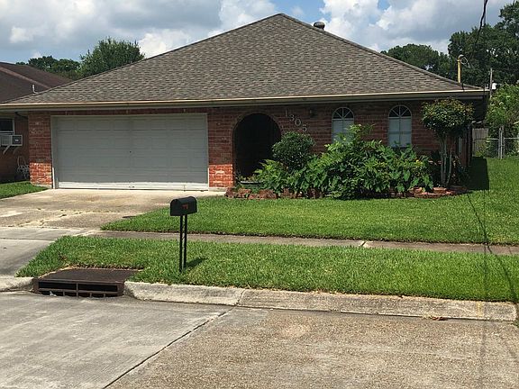 Street view Ample offstreet parking and double garage