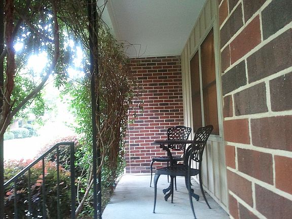 private front porch