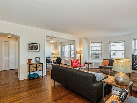 You can see the foyer to the left and the dining r