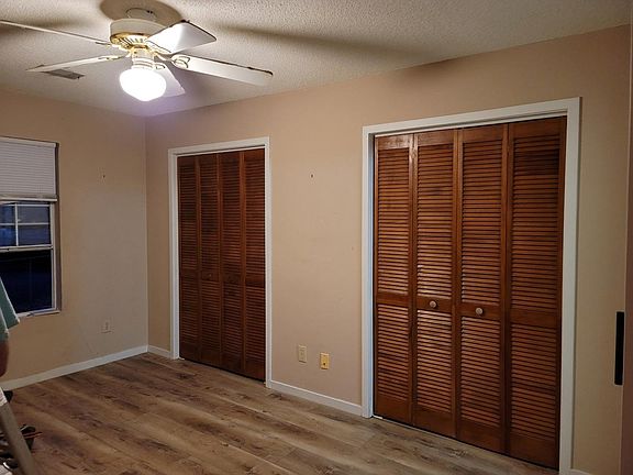 Double Closets in Master