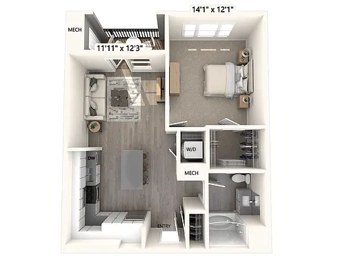 Floor plan A6U