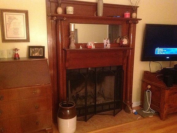 Great room fireplace
