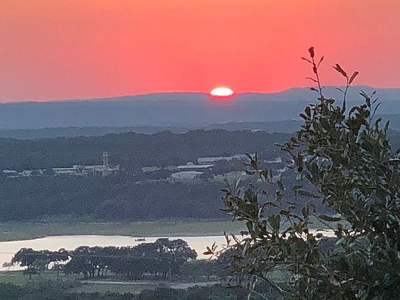 Sunset from deck