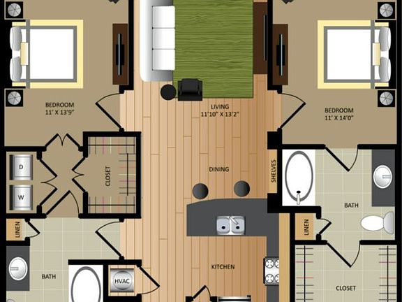 2nd image of 820 W Marietta St NW APT 1175