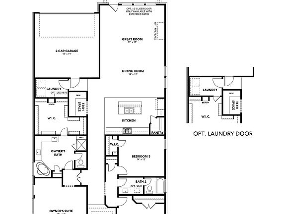 Discover the Augusta s luxury design with versatile architecture in a stylish single-family home lay