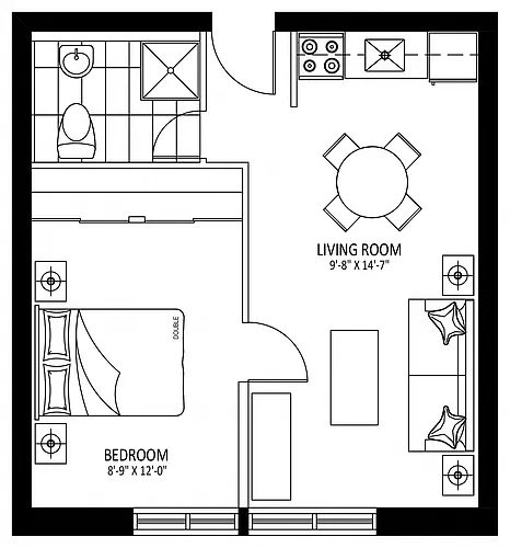 Floor plan 348Z-3A