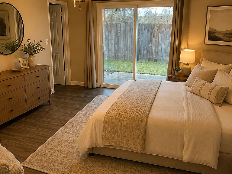 Master bedroom - AI staging possibility
