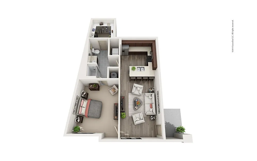 Floor plan Midrise A20
