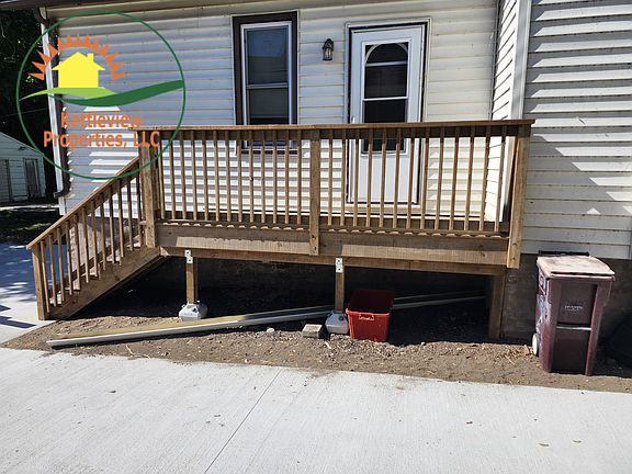 NEW back porch.