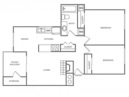 Floor plan B3