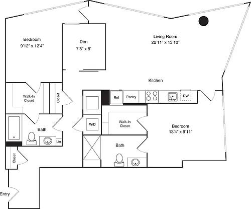 Floor plan C02A